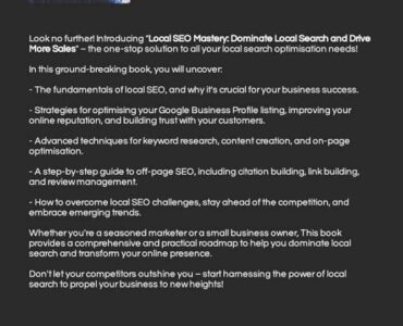 Seo for Local Businesses Step-By-Step Guide: Boost Your Online Success Today!
